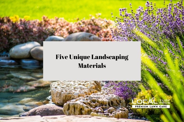 Five Unique Landscaping Materials
